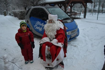 Mikołaj odwiedził wiślańskie doliny